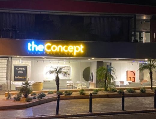 The Concept Furniture Stores in Lebanon (Jnah Branch)